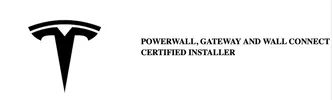 Tesla Powerwall, Gateway and Wall Connector Certified Installer